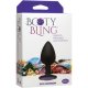 BOOTY BLING - PEQUEÑO - MORADO - PLUG SILICONA VIBRASHOP