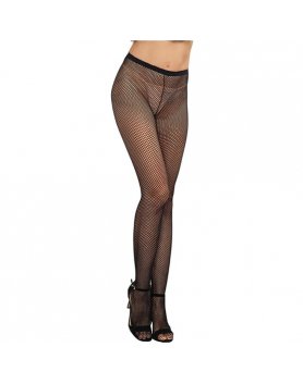 PANTYS DE REJILLA - NEGRO VIBRASHOP