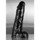 MOBY - SUPER PENE REALISTICO - 64 CM - NEGRO VIBRASHOP