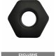 ANILLO SILICONA SUAVE - HUNK C-RING - NEGRO VIBRASHOP