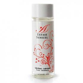 LUBRICANTE NATURAL FRESA EXTASE SENSUEL VIBRASHOP