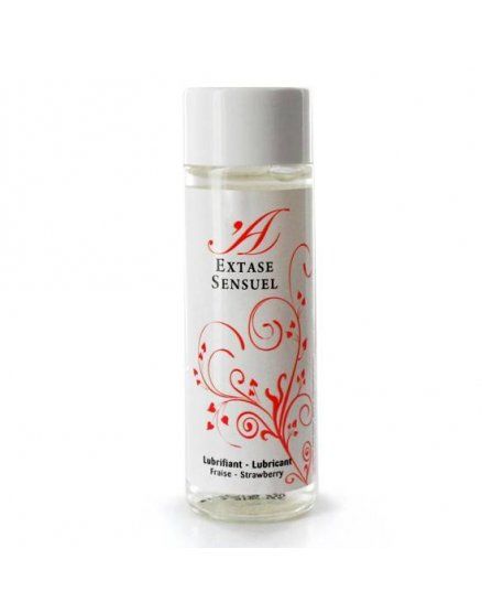 LUBRICANTE NATURAL FRESA EXTASE SENSUEL VIBRASHOP