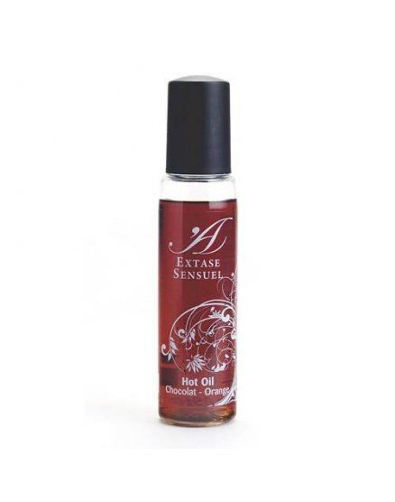 ACEITE MASAJES CALOR EXTASE SENSUELaje chocolate y naranja de viaje VIBRASHOP