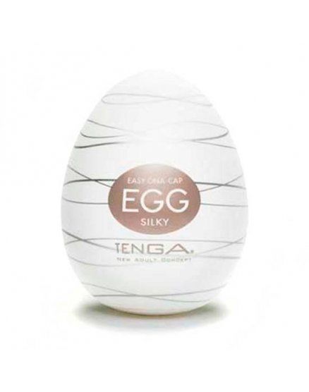 MASTURBADOR MASCULINO SILKY -EGG VIBRASHOP