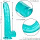 QUEEN SIZE PENE GELATINA 30,5CM - AZUL VIBRASHOP