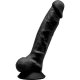 SILEXD MODELO 1 - PENE REALÍSTICO 17,75CM - NEGRO VIBRASHOP