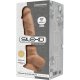 SILEXD MODELO 1 - PENE REALÍSTICO 23,7CM - CARAMELO VIBRASHOP