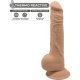 SILEXD MODELO 3 - PENE REALÍSTICO 24CM - CARAMELO VIBRASHOP