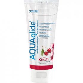 LUBRICANTES AQUAGLIDE - SABOR CEREZA VIBRASHOP