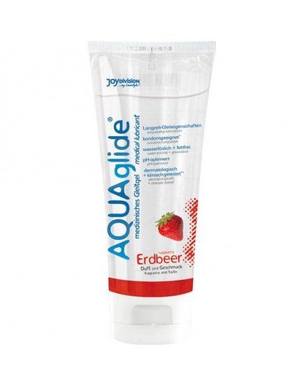 LUBRICANTES AQUAGLIDE - STRAWBERRY VIBRASHOP