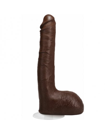 RICKY JOHNSON 10 INCH COCK - MARRON VIBRASHOP