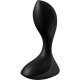 SATISFYER – BACKDOOR LOVER VIBRATING PLUG - NEGRO VIBRASHOP