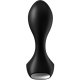 SATISFYER – BACKDOOR LOVER VIBRATING PLUG - NEGRO VIBRASHOP