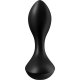 SATISFYER – BACKDOOR LOVER VIBRATING PLUG - NEGRO VIBRASHOP