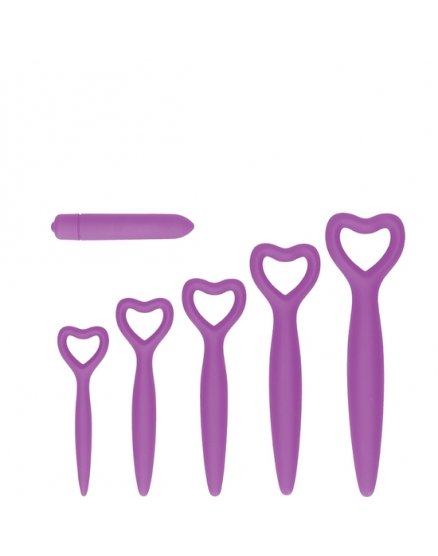 SET DILATADORES VAGINALES - MORADO VIBRASHOP