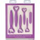 SET DILATADORES VAGINALES - MORADO VIBRASHOP