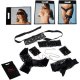 SET 6 PCS CORSET BLANCO CON TANGA, ESPOSAS, COLLAR, ANTIFAZ, LIGA Y TANGA FANTASY LOVE - MODELO ATENEAS VIBRASHOP