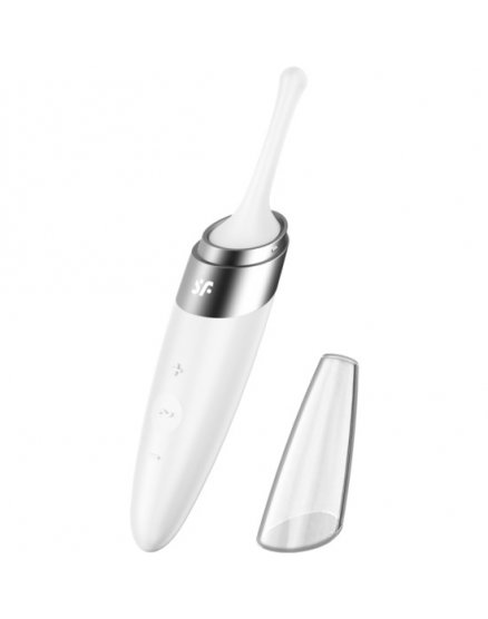 SATISFYER TWIRLING DELIGHT - BLANCO VIBRASHOP