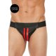 PLAIN FRONT WITH ZIP JOCK - ROJO VIBRASHOP