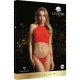 FESTIVE RHINESTONE TOP Y TANGA - ROJO VIBRASHOP