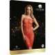 STAR RHINESTONE DRESS - ROJO VIBRASHOP