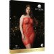 STAR RHINESTONE DRESS - ROJO VIBRASHOP