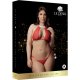 SNOW ANGEL LACE LINGERIE SET - ROJO VIBRASHOP