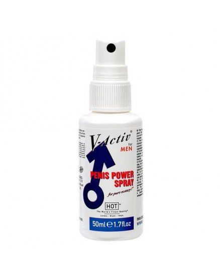 hot v activ hombre spray potenciador de la ereccion VIBRASHOP