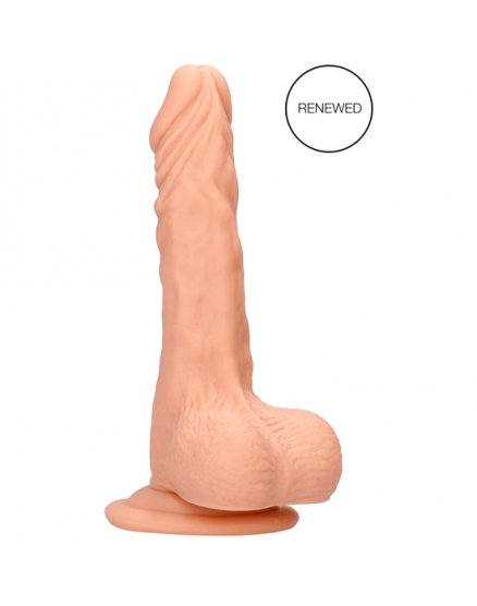 DILDO REALISTA WITH TESTICLES 26,7 CM - FLESH VIBRASHOP