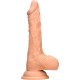 DILDO REALISTA WITH TESTICLES 26,7 CM - FLESH VIBRASHOP