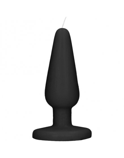 VELA - BUTT PLUG - NEGRO VIBRASHOP