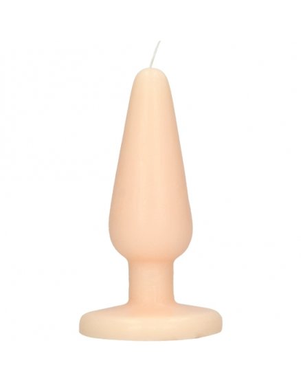 SCANDALOUS CANDLES - BUTT PLUG - FLESH VIBRASHOP