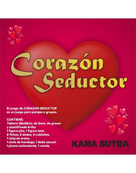 JUEGO CORAZON SEDUCTOR VIBRASHOP