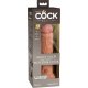 8 INCH 2 DENSITY SILICONE COCK - CARAMELO VIBRASHOP