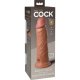 8 INCH 2 DENSITY SILICONE COCK - CARAMELO VIBRASHOP