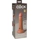 6 INCH 2DENSITY VIBE COCK - CARAMEL VIBRASHOP