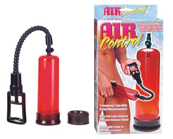 alargador de pene air control seven creations rojo